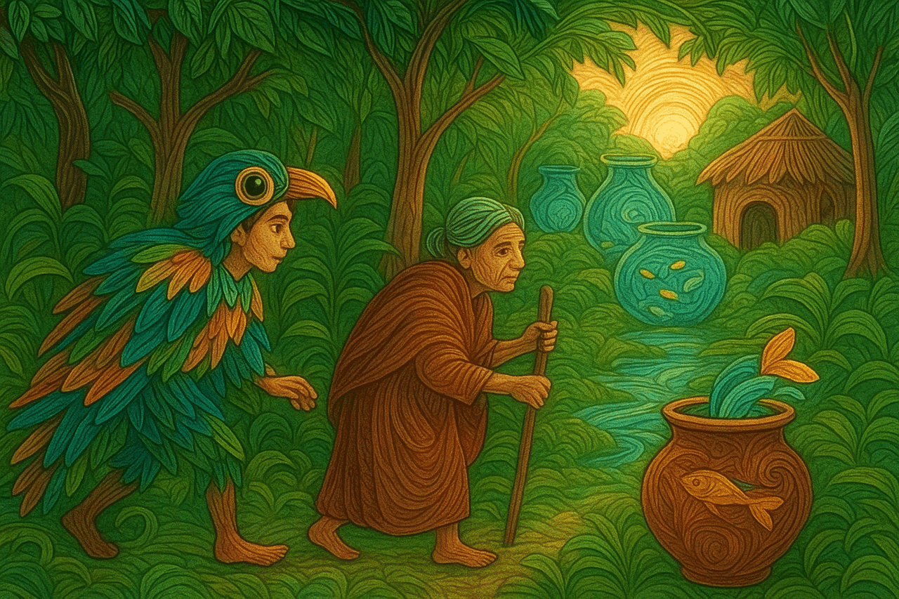 El descubrimiento del agua y los peces