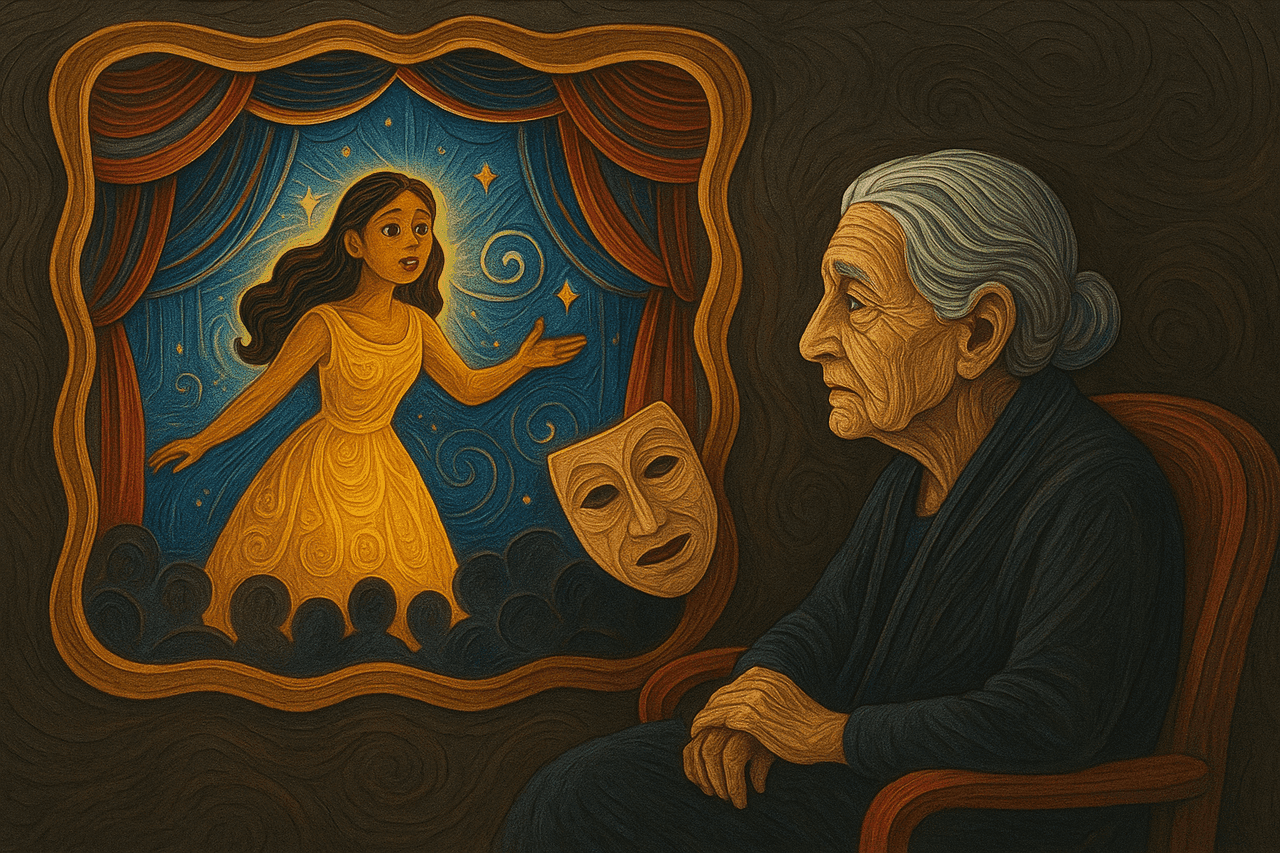 El fantasma del teatro azul