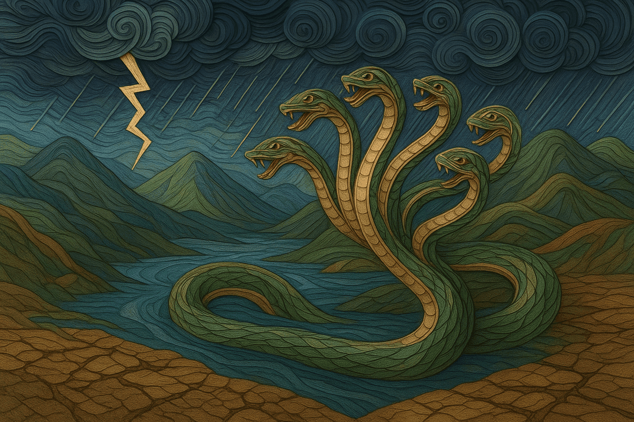 La culebra de las siete cabezas