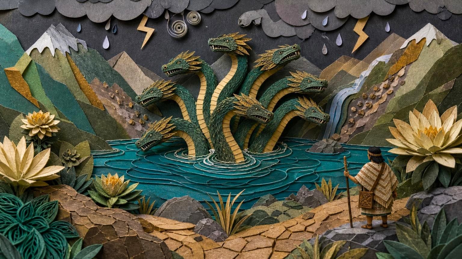 La culebra de las siete cabezas