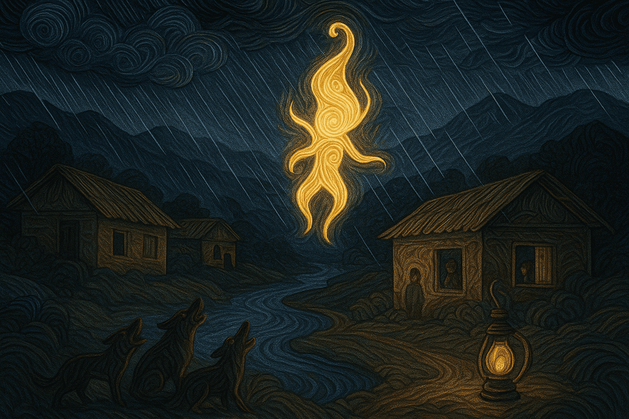 La lámpara de petróleo