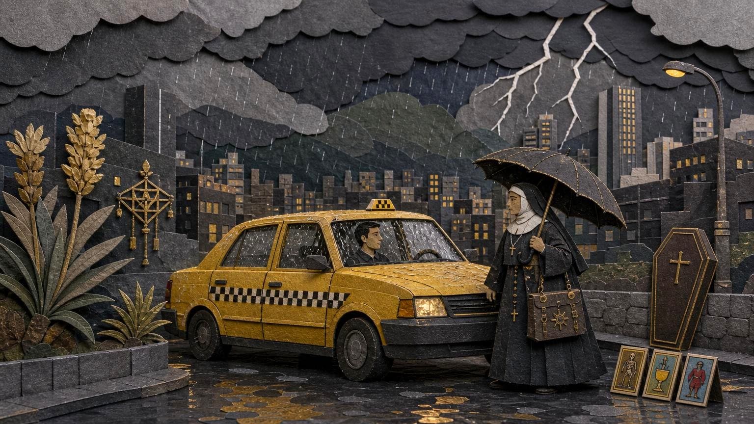 La monja vidente y el taxista
