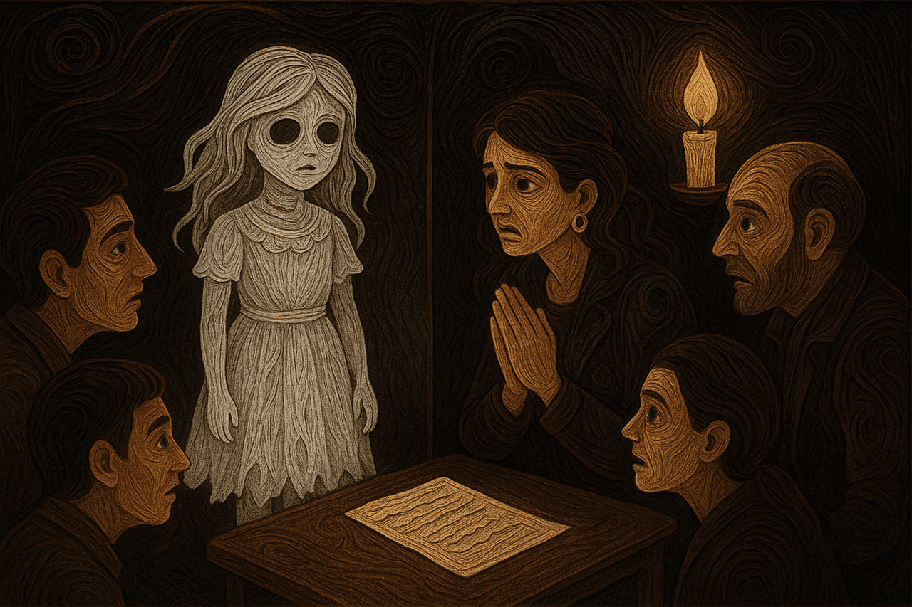 La niña de la carta