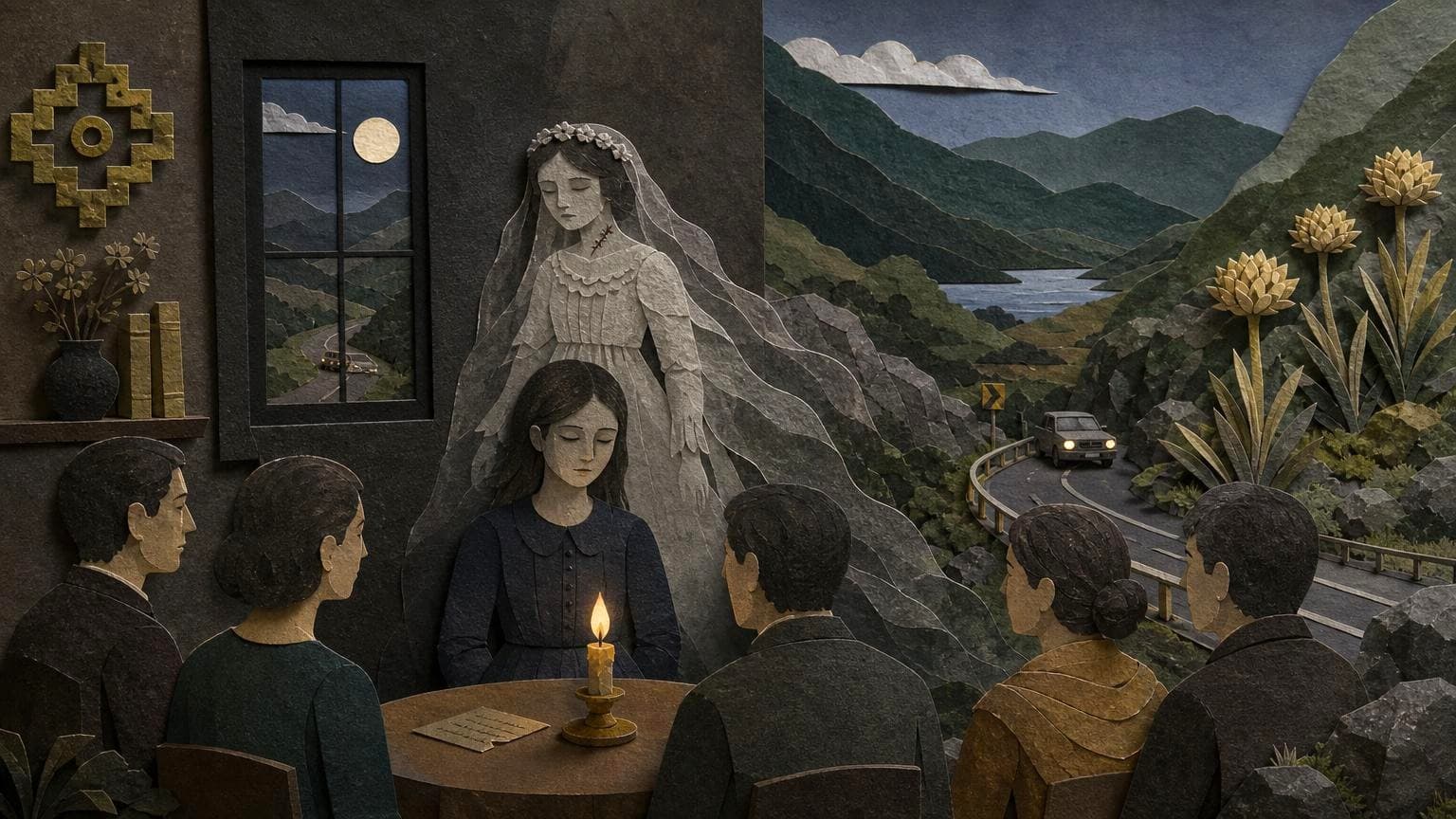 La niña de la carta
