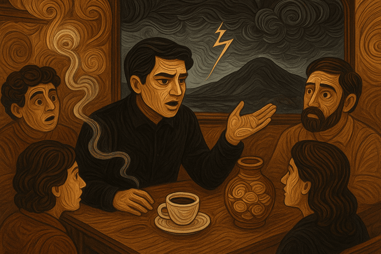 La tertulia de la italiana