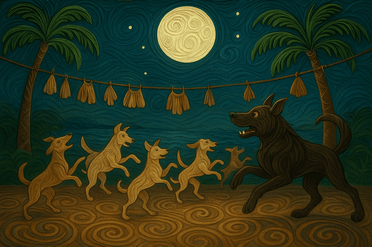 Tiger y el baile de perros