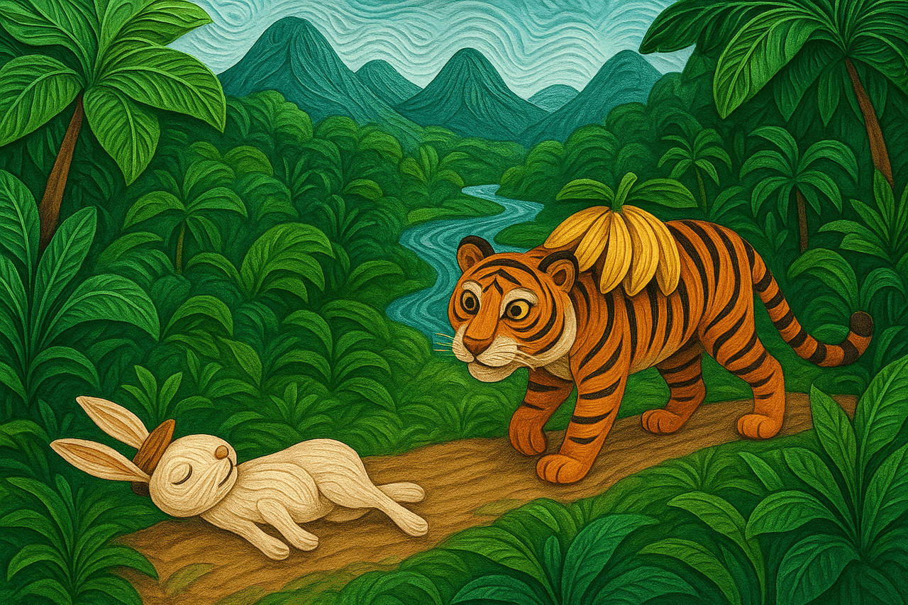 Tío conejo y los plátanos