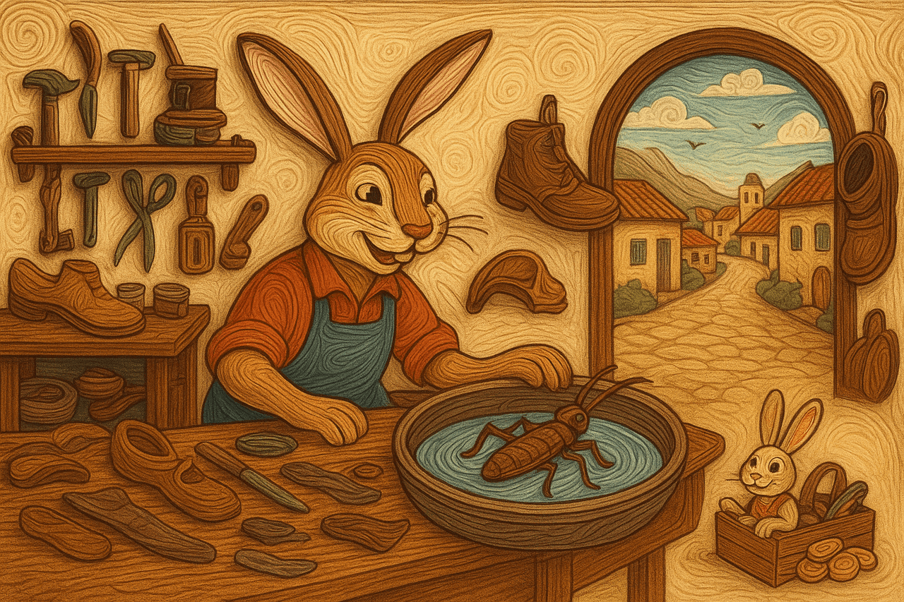 Tío conejo zapatero