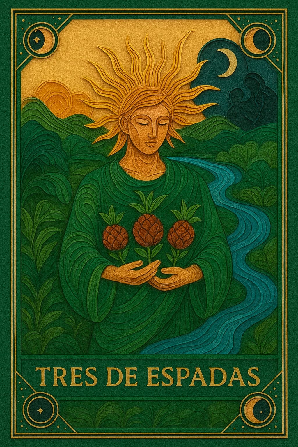 Tres de Espadas