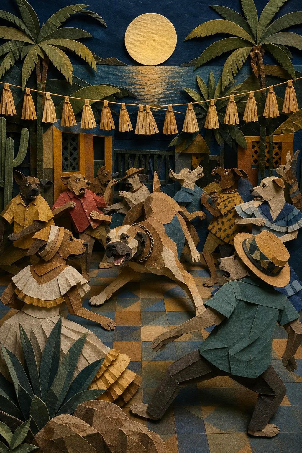 Tiger y el baile de perros